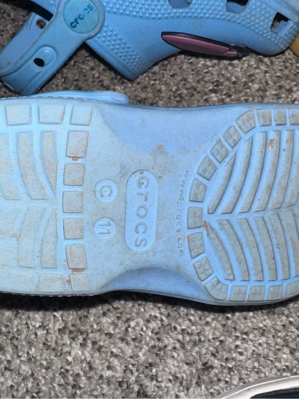 Disney Blue and Pink Stitch Kids Sandals